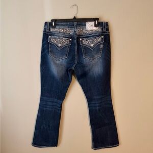 Absolutely Gorgeous Miss Me Midrise Easy Boot Jeans With 31” Inseam